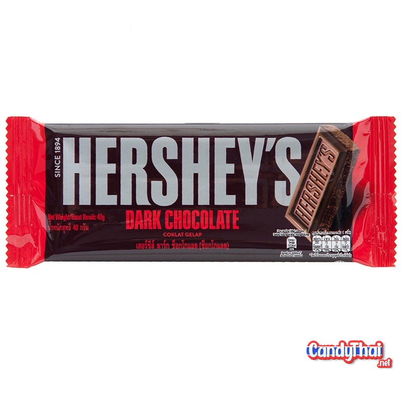 Hersheys Dark Chocolate 40g Candy Thai 5059