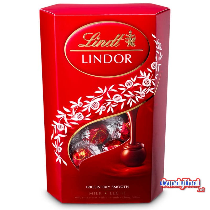 Lindt Lindor Milk Mini Cornet Chocolate 75g. - Candy Thai